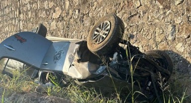 Tek yönlü trafik kazası: 3'ü ağır 5 kişi yaralandı