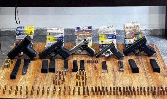 Tekirdağ'da evden cephanelik çıktı