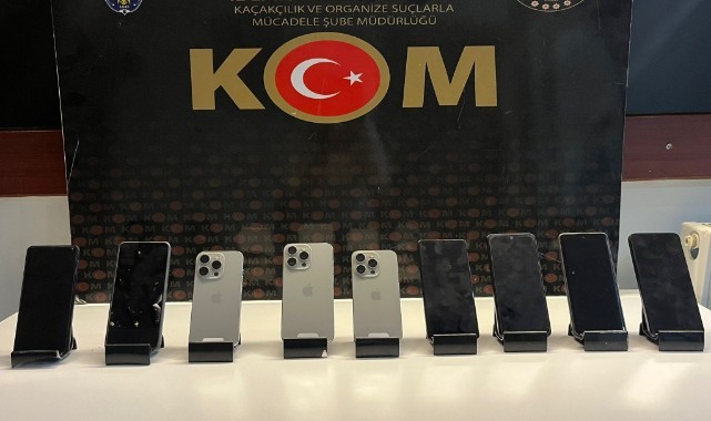 Telefon kaçakçılığı yapanlara operasyonu