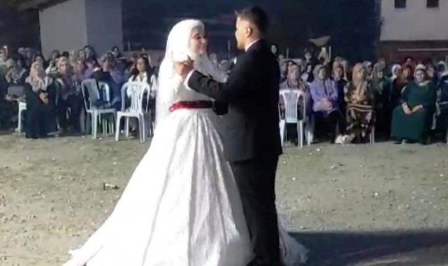 Trafik kazasında ölen gelin ve damadın son görüntüleri ortaya çıktı