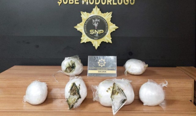 Urfa’da 14 kg uyuşturucu ele geçirildi