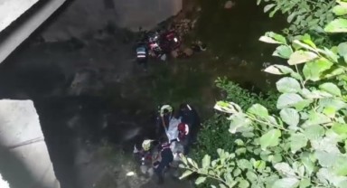 Uzungöl’de turist motosiklet ile dereye uçtu: 1 ölü
