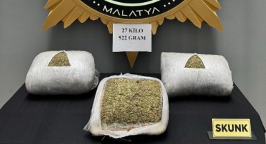 Yolcu otobüsüyle uyuşturucu taşıyan şüpheli yakalandı