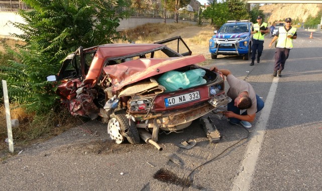 Yozgat'ta trafik kazası: 2 yaralı