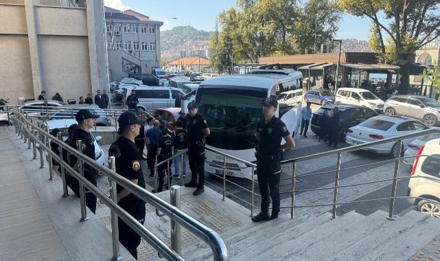 6 ilde change araç operasyonu: 3 tutuklama