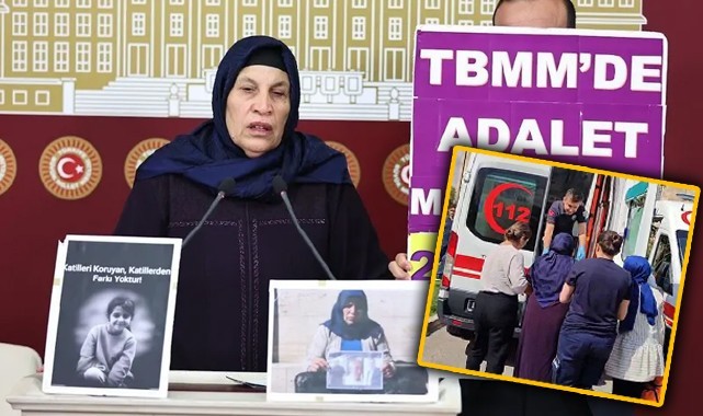 Adalet nöbetini sürdüren Şenyaşar hastaneye kaldırıldı