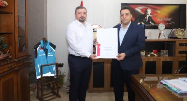 Ahmet Zeki Güler’e Sağlık Bakanlığı'ndan Teşekkür Belgesi
