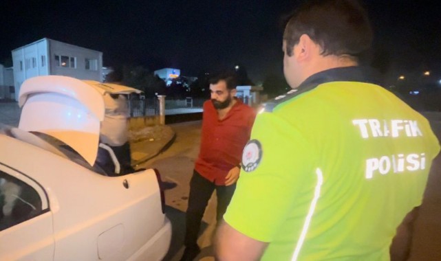 Alkollü sürücünün ehliyetine 6 ay el konuldu
