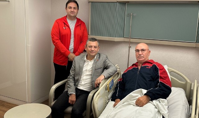Başkan Özel’den Urfalı vekile geçmiş olsun ziyareti