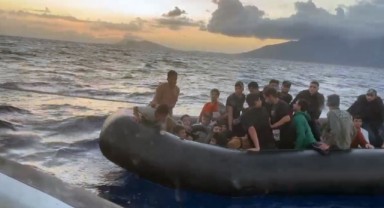 Datça’da 32 düzensiz göçmen kurtarıldı