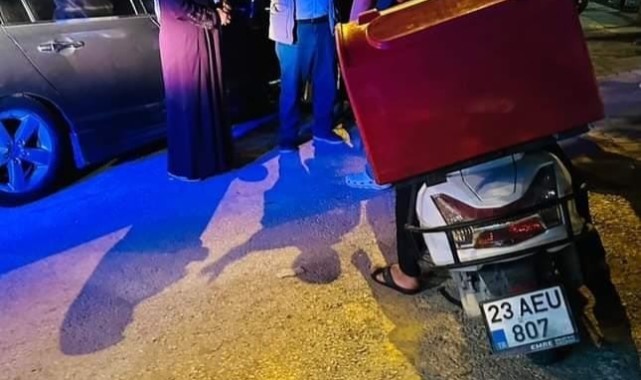 Elazığ’da trafik kazası: 1 yaralı
