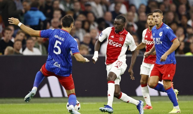 Galatasaray ve Beşiktaş'ın rakibi Ajax, Sittard'ı farklı yendi