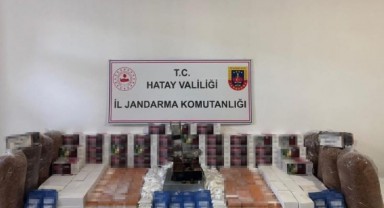 Hatay'da 773 litre kaçak alkol ile 6 bin sigara ele geçirildi