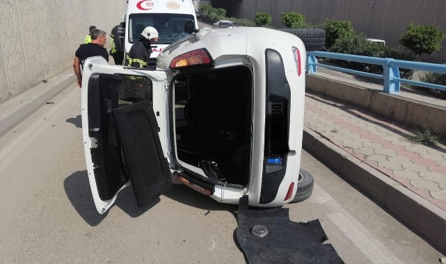 İskenderun’da trafik kazası: 1 yaralı