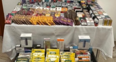 Jandarma'dan kaçak tütün ve sigara operasyonu