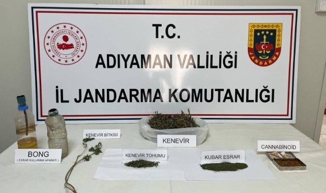 Jandarma'dan uyuşturucu operasyonu: 1 gözaltı