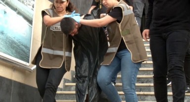 Kadın polis memurunu şehit eden şüpheli adliyeye sevk edildi