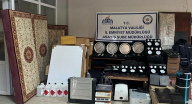 Kamu kurumlarından milyon TL'lik eşya çalan şüpheliler yakalandı