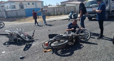 Konya’da iki motosiklet çarpıştı: 3 yaralı