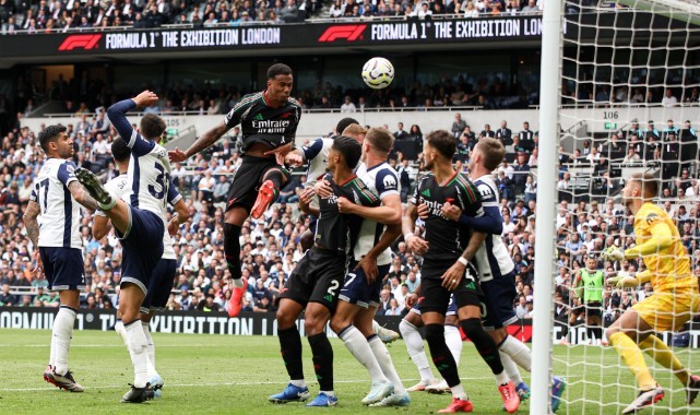 Kuzey Londra derbisinde kazanan Arsenal