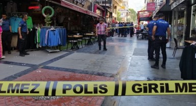Manisa'da esnafın tartışmasında kan aktı