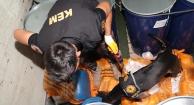 Mersin polisi 262 kilo metamfetamin ele geçirdi