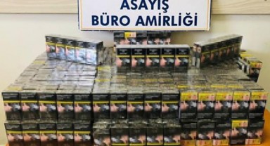 Polisten kaçak sigara ve tütün operasyonu
