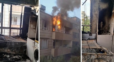 Şanlıurfa'da buzdolabı fişi yangına neden oldu