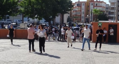 Şanlıurfa'da polis ekipleri 5 adayı sınava yetiştirdi