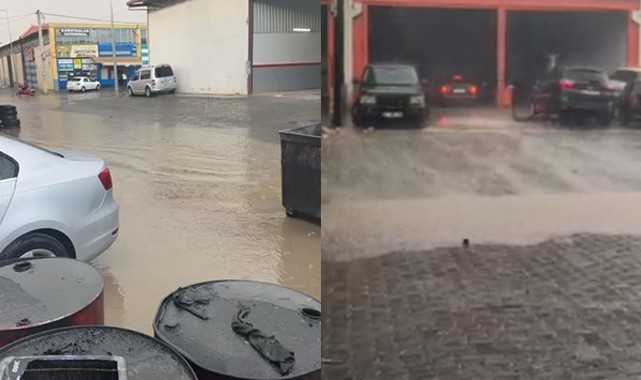 Şanlıurfa'da şiddetli yağışlar başladı