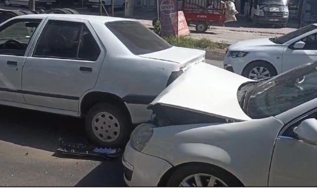 Siverek'te zincirleme kaza: 2 kişi yaralandı