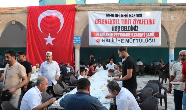 Urfa'da gelenek haline geldi! Tirit ikramı devam ediyor