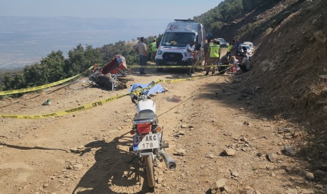 Yayla yolunda feci kaza: 1 ölü, 1 yaralı
