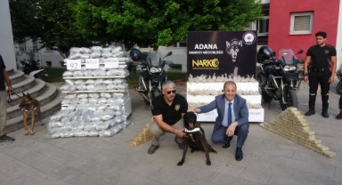 Adana'da kilolarca uyuşturucu ele geçirildi