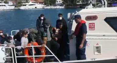 Aralarında çocuklarında bulunduğu 20 düzensiz göçmen yakalandı