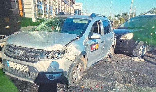 Ereğli'de 3 araç çarpıştı: 1 yaralı