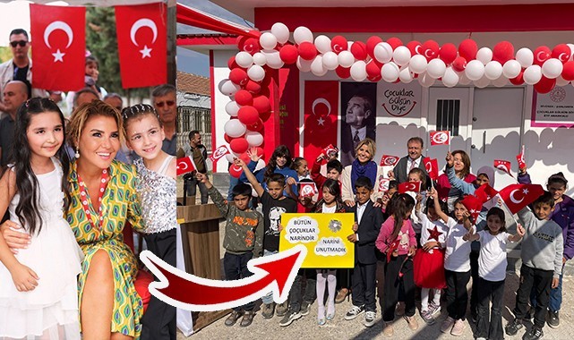 Gülben Ergen 55. anaokulunu Siverek'te açtı! Narin detayı gözden kaçmadı