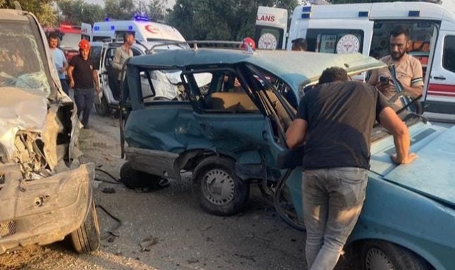 Hatay'da zincirleme kaza! Yaralılar var