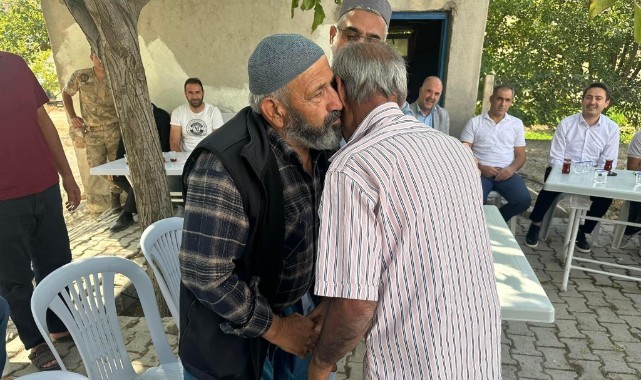 Husumetli aileler kaymakamın çabasıyla barıştı