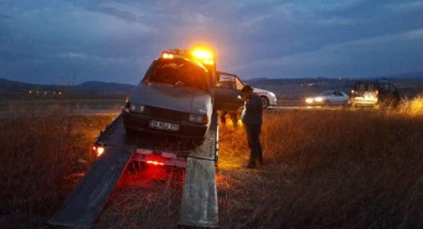 İskilip'de otomobil devrildi: 1 ölü, 5 yaralı