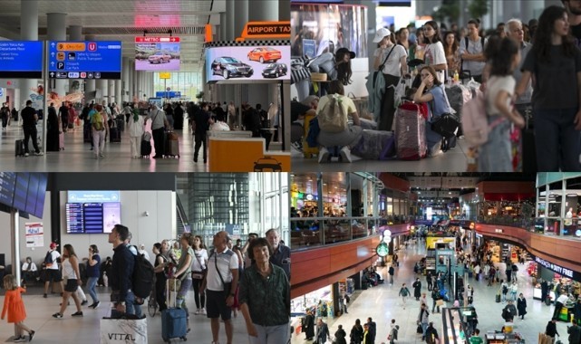 İstanbul havalimanlarının yolcu sayısı Türkiye nüfusunu geçti