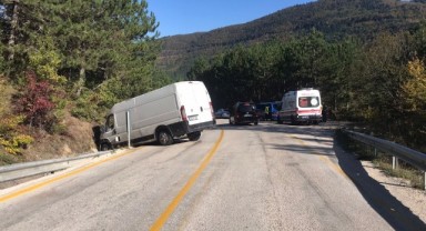 Karabük’te trafik kazası: 1 yaralı