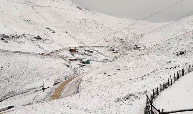 Kış yüzünü göstemeye başladı