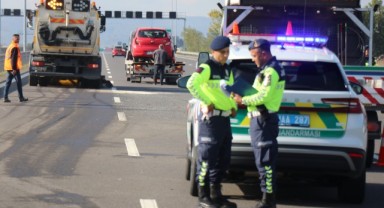 Kuzey Marmara Otoyolu'nda korkutan kaza: 4 yaralı