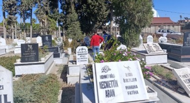 Mersin'de bir şahıs mezar başında hayatını kaybetti