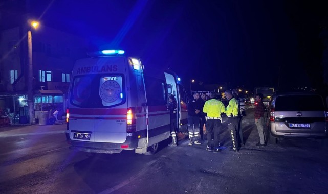 Milas'ta motosiklet kazası: 1 yaralı