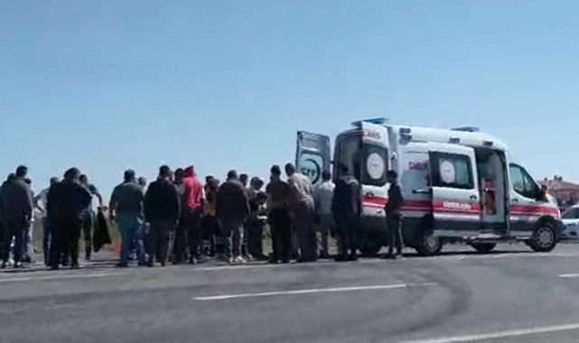 Motosiklet ve otomobilin çarpıştığı kazada 1 ağır yaralı