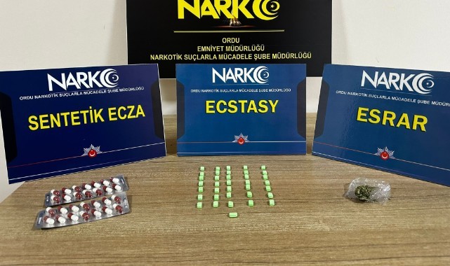 Ordu’da uyuşturucu operasyonlarında 5 tutuklama