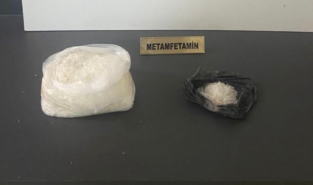 Samsun'da 730 gram metamfetamin ele geçirildi