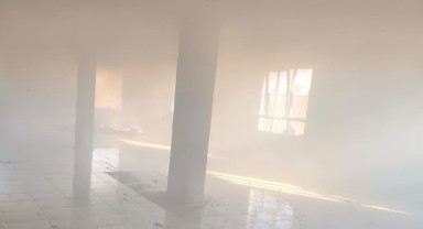Şanlıurfa'da taziye evi yandı! Maddi hasar büyük